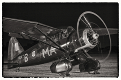 1st Place - Lysander at Night - Alan Simpson